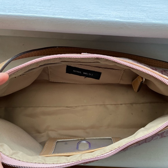 Y2K Pink Shoulder Bag Nine West - Picture 6 of 7